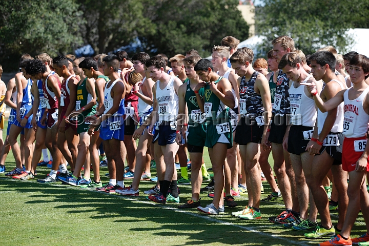 2014StanfordSeededBoys-309.JPG - Seeded boys race at the Stanford Invitational, September 27, Stanford Golf Course, Stanford, California.